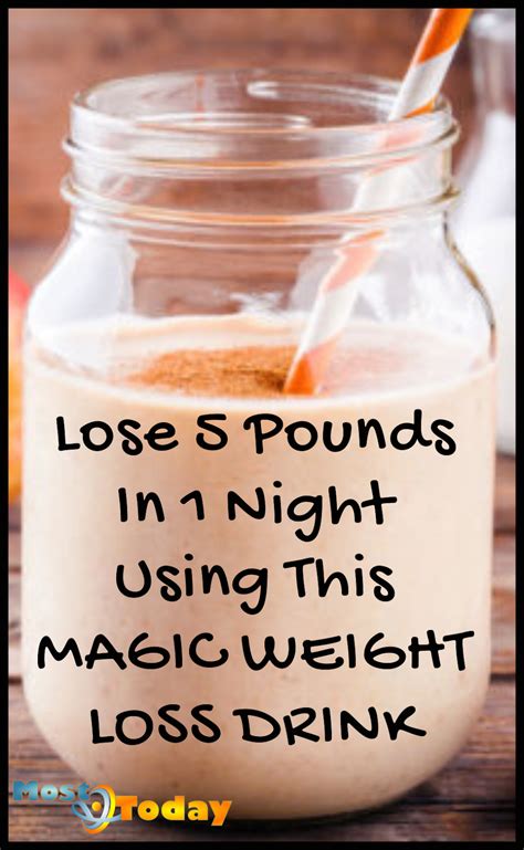 The secret recipe for the ultimate magic weight loss drink